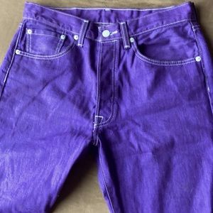 Purple genuine Levi’s 501